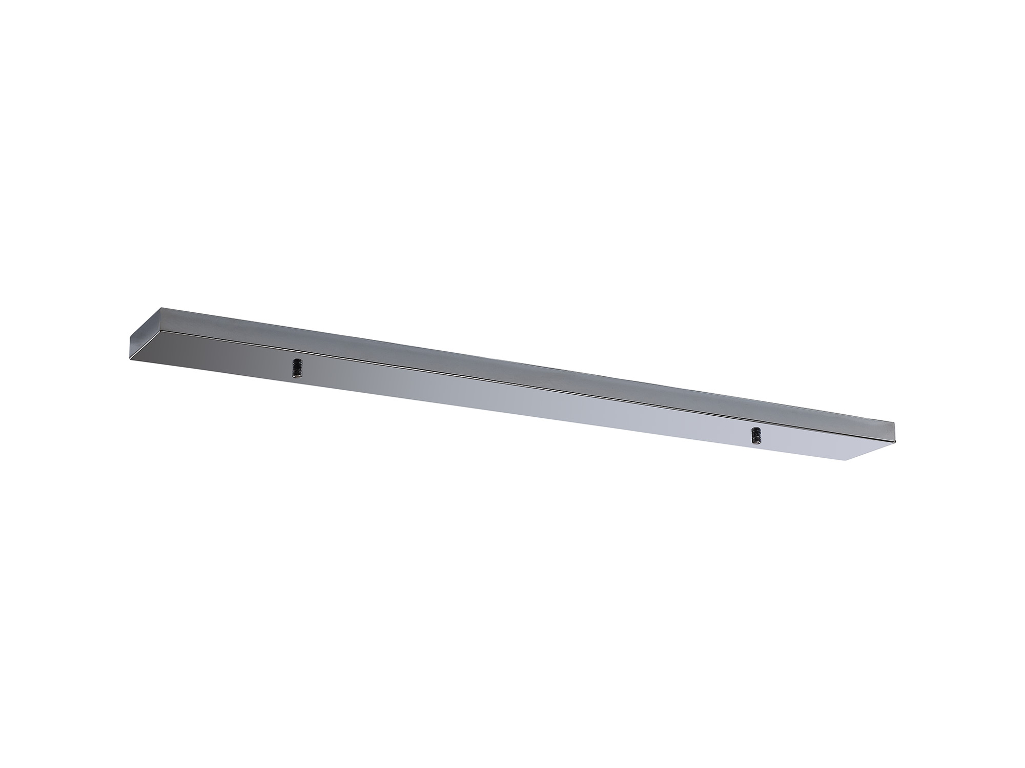 D0833CH/NH  Hayes No Hole 900 x 100mm Linear Ceiling Plate Polished Chrome